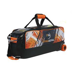 Pro Bowl Dye Sub 3 Ball Tote Orange
